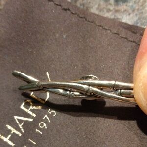 John Hardy Silver Bamboo Broach